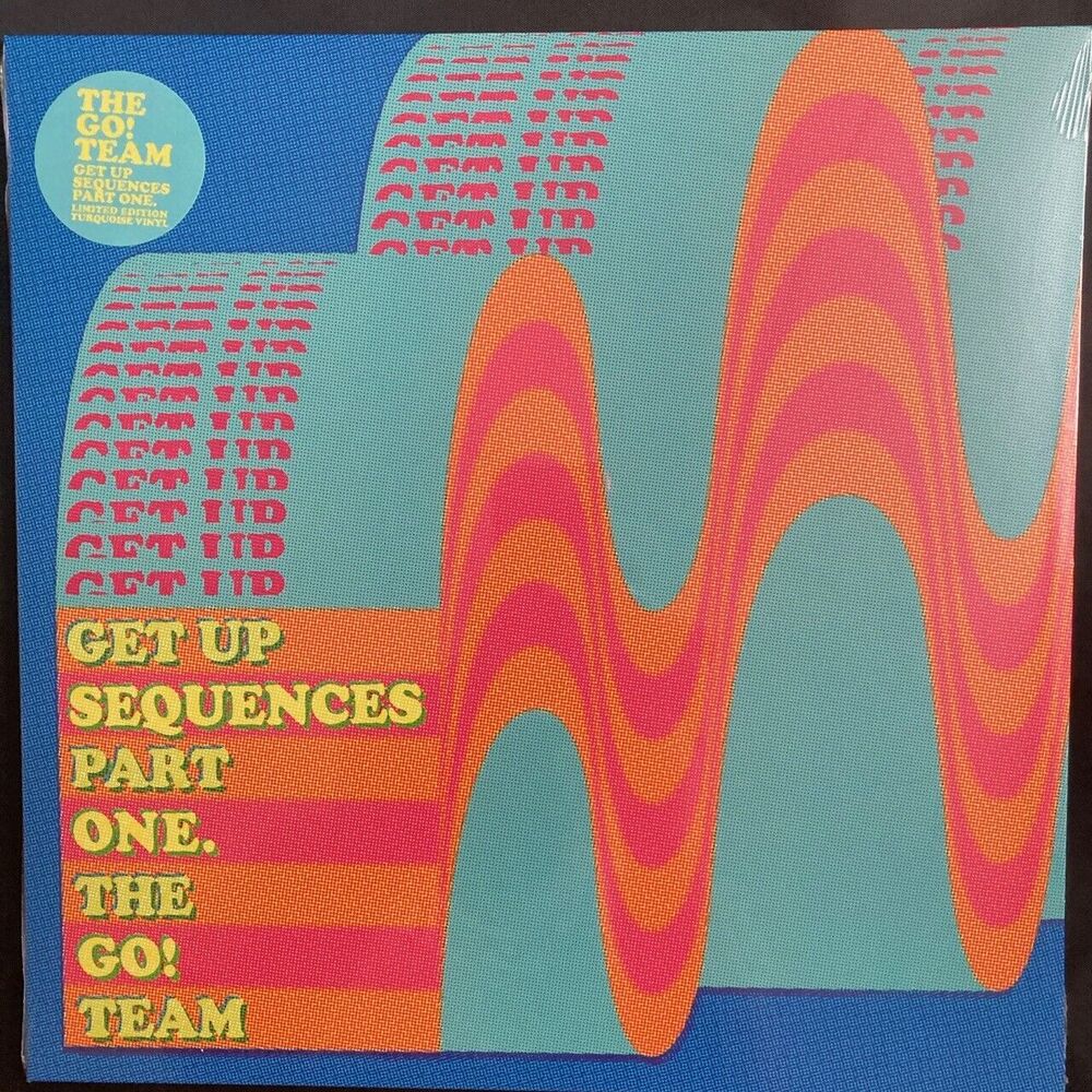 The Go! Team, Get Up Sequences Part One, Limited Edition, Turquoise Vinyl, NEW